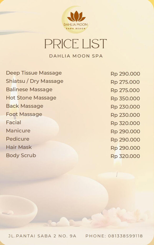 Dahlia Moon SPA Bali